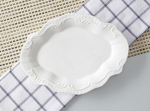 Vintage Porcelain Small Serving Platter